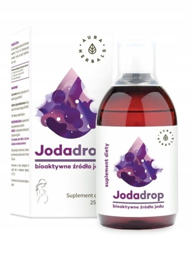 Jodadrop Bioaktywne Źródło Jodu Aura 250 ml