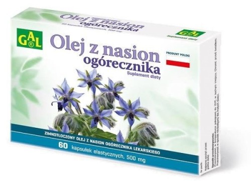 Olej z Nasion Ogórecznika Gal 60 kaps.