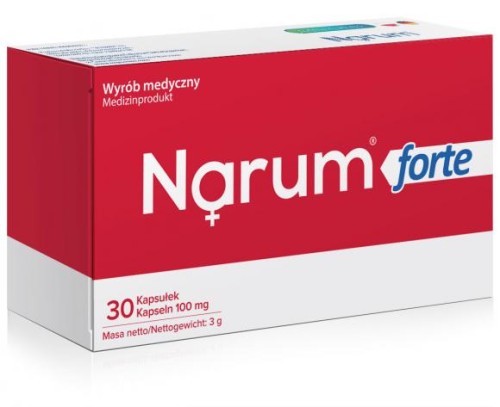 Narum Forte 100 mg, 30 kapsułek