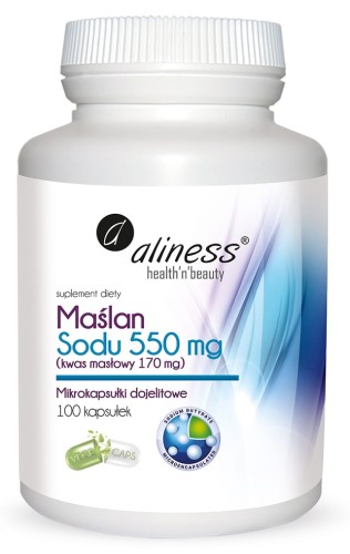 Maślan Sodu Aliness, 550 mg, 100 k