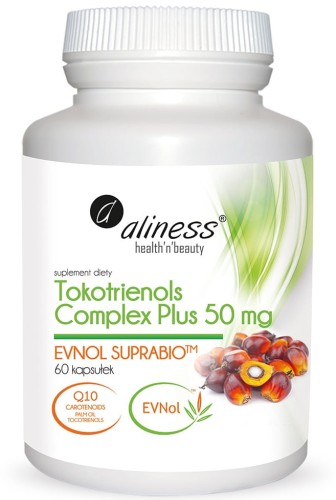 Tokotrienols Complex Plus Aliness, 50 mg, 60 k
