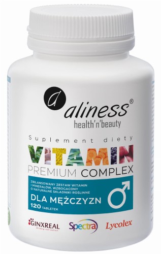 Premium complex dla mężczyzn Aliness, 120t