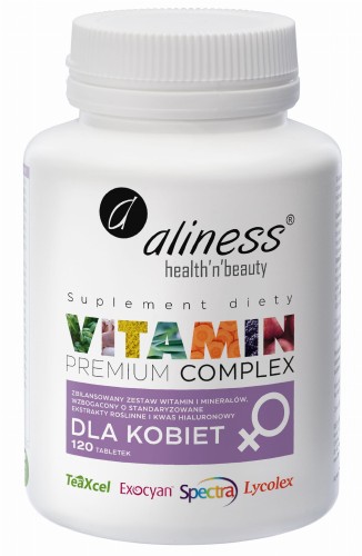 Premium complex dla kobiet Aliness, 120t