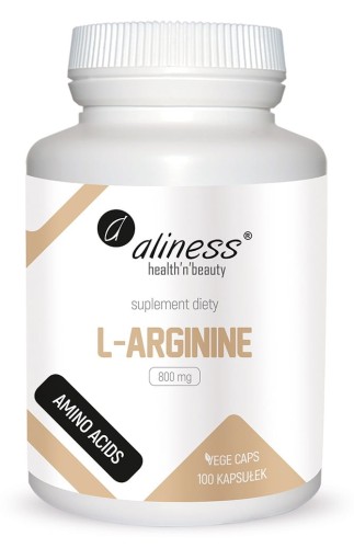 L-Arginine 800mg Aliness, 100k