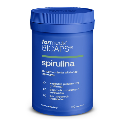 Bicaps Spirulina Formeds, 60 kaps.
