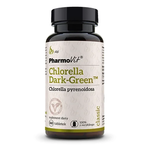 Chlorella Pyrendoidosa Dark-Green Pharmovit 360 T