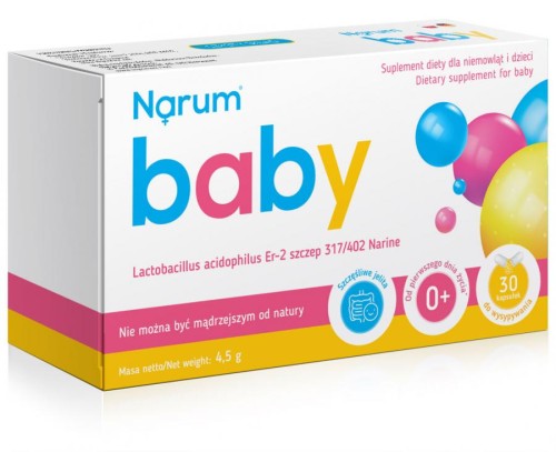 Narum Baby 150 mg 30 kapsułek