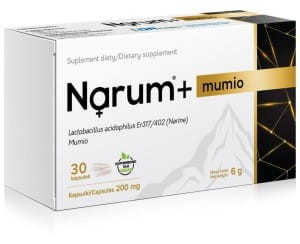 Narum + Mumio 200 mg 30 kapsułek