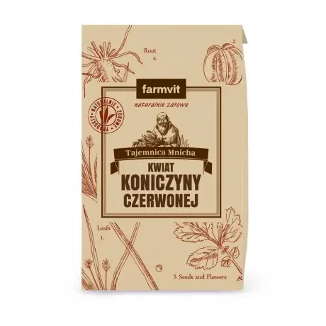 Koniczyna Czerwona Kwiat FarmVit 50 g