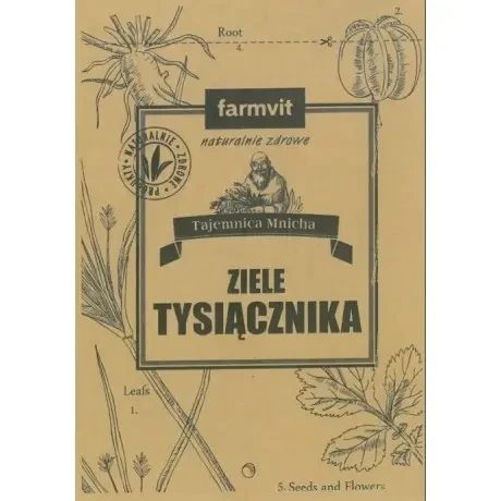 Tysiącznik Ziele farmVit 50 g