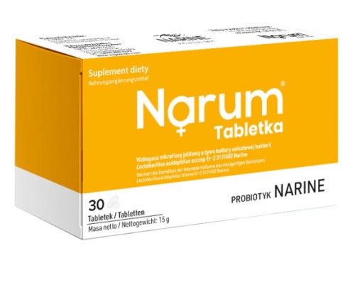 Narum Tab 500 mg 30 tabletek