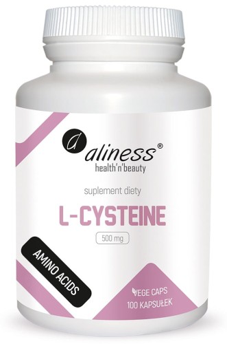 L-Cysteine 500 mg x 100 VEGE kaps., Aliness