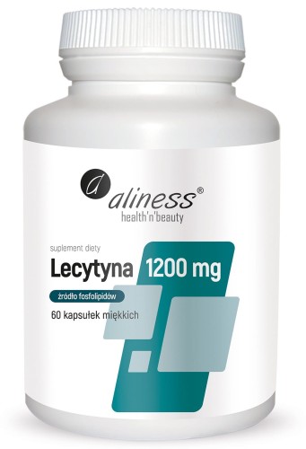 Lecytyna 1200 mg x 60 kaps., Aliness