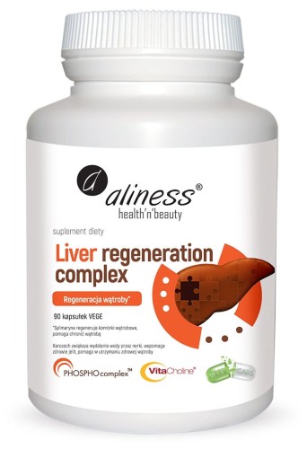 Liver Regeneration Complex  90 VEGE kaps., Aliness