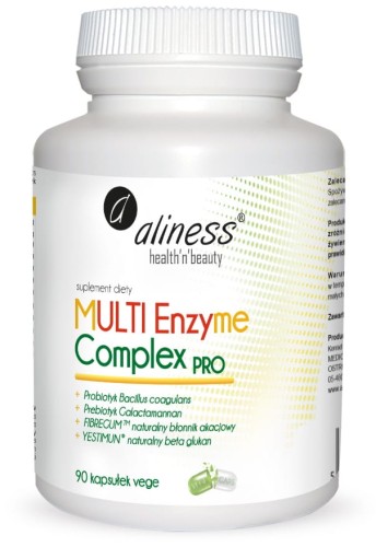 MULTI Enzyme Complex PRO x 90 VEGE kaps., Aliness