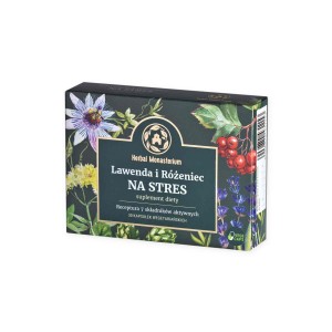 Lawenda i różeniec na stres 30 kaps. Herbal Monasterium