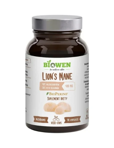 Lion’s Mane 90 kaps. Biowen 