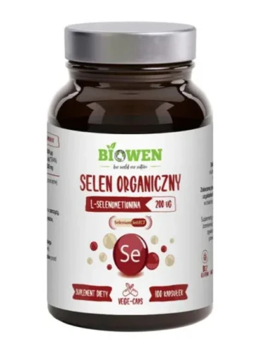 Selen organiczny 100 kaps. Biowen 