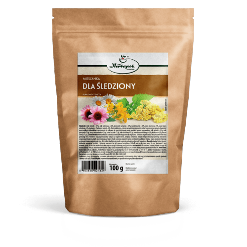 Mieszanka DLA ŚLEDZIONY 100g Herbapol Kraków