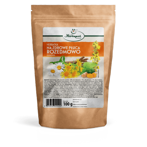 Herbatka NA ZDROWE PŁUCA 100g Herbapol Kraków