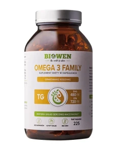 Omega 3 Family TG Biowen 225 kapsułek