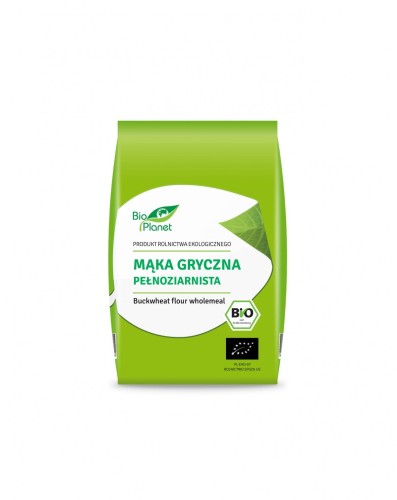MĄKA GRYCZANA PEŁNOZIARNISTA BIO 500 g - BIO PLANET