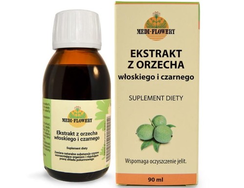 Ekstrakt Z Zielonej Naowocni Orzecha Włoskiego 90 ml